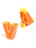 Уценка Робот «Дино-буква», трансформируется в динозавра, МИКС 10896571