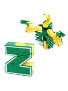 Уценка Робот «Дино-буква», трансформируется в динозавра, МИКС 10896571