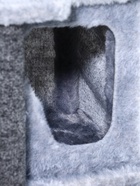 Домик для кошек с когтеточкой, квадратный, 3х-этажный, 33 × 42 × 63 см, ковролин, серая 10892886 - фото 16556274