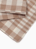 Пододеяльник Этель Beige cage 150*220 100% жатый хлопок 140 г/м2 - фото 808999200