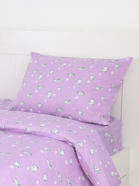 КПБ Этель 1,5сп Cat 143×215см 150×214см 50×70см - 1шт 100% хл бязь