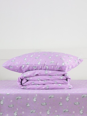 КПБ Этель 1,5сп Cat 143×215см 150×214см 50×70см - 1шт 100% хл бязь