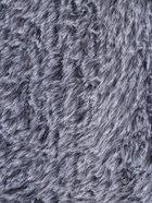 Домик для кошек с когтеточкой, 51×31×87 см, с овальной полкой, джут, серый - Фото 9