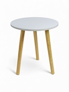 УЦЕНКА Столик журнальный «Клик Мебель», 400×400×420 мм, цвет дерево/белый - Фото 4