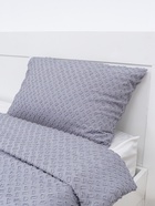 ПК LoveLife Tufting евро "Квадрат" 200*217см,50*70см-2шт, цв.серо-сиреневый,110г - фото 47220212
