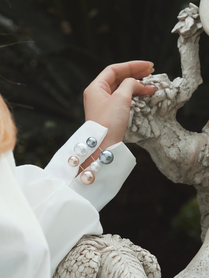 Набор булавок «Жемчужное ассорти», 3 шт. разноцветный - Фото 1