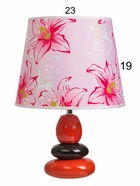 Настольная лампа 16877/1BK+RD E14 40 Вт черно-красный 7422103 - фото 5027530