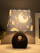 Настольная лампа "Аморет" E14 40Вт черный-золото RISALUX  9925613 10895085