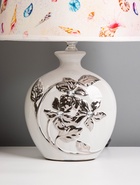 Настольная лампа 16512/1 E14 40Вт бело-хромовый 6253309 10895088