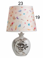 Настольная лампа 16512/1 E14 40Вт бело-хромовый 6253309 10895088