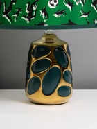 Лампа настольная керамика «Пузырьки» тёмно-зелёная с золотом Е14 40 Вт 4415762 10895089 Лампа настольная керамика «Пузырьки» тёмно-зелёная с золотом Е14 40 Вт 4415762 10895089
