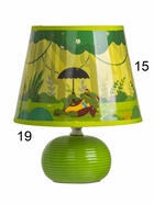 Настольная лампа "Саленто" Е27 40Вт зеленый RISALUX  9037227 10895097