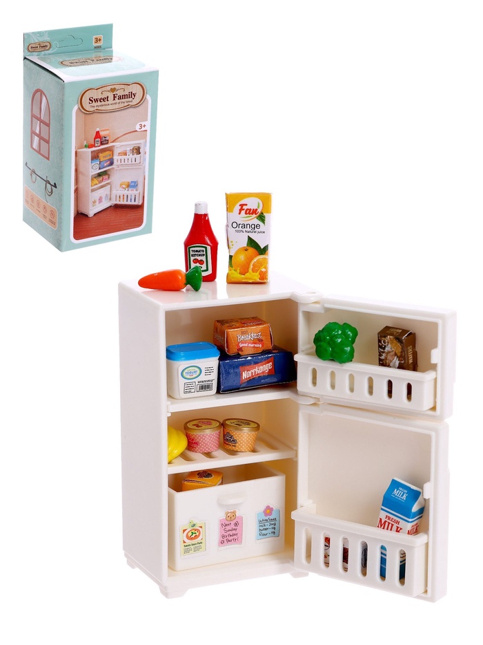 Мебель для питомцев «Холодильник», с аксессуарами - Фото 1