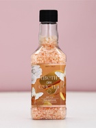 Соль для ванны во флаконе виски «Цвети от счастья», 300 гр, аромат нежный персик, Чистое счастье 10808254