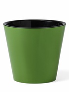 Кашпо для цветов с дренажной вставкой Rosemary, 1.6 л, d=16 см, пластиковое, зелёное - Фото 4
