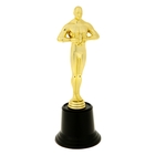 Наградная фигура мужская под нанесение, «Оскар», подставка пластик черная, 7 х 20 см - фото 320536397