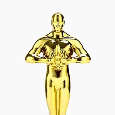 Наградная фигура под нанесение «Оскар», подставка пластик черная, 20.5×7 см