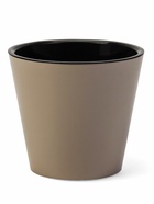 Кашпо для цветов с дренажной вставкой Rosemary, 1.6 л, d=16 см, пластиковое, бежевое - Фото 4