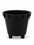 Кашпо для цветов с дренажной вставкой Rosemary, 4 л, d=20 см, пластиковое, белое - Фото 7