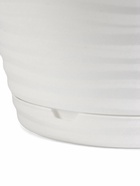 Горшок для цветов с поддоном Saffron, 2.6 л, d=17.7 см, h=16.2 см, пластиковый, белый 10893654 - фото 319886452