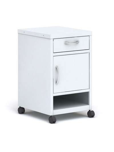 Тумба медицинская подкатная ПАКС-металл ТП-3