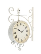 УЦЕНКА Часы настенные интерьерные «Мерано», двусторонние, на подвесе, дискретный ход, 46×29 см, d=21.5 см, от батареек 2хАА - Фото 6