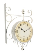 УЦЕНКА Часы настенные интерьерные «Мерано», двусторонние, на подвесе, дискретный ход, 46×29 см, d=21.5 см, от батареек 2хАА - Фото 7