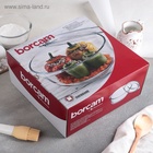 УЦЕНКА Кастрюля для запекания круглая Borcam, 3 л, с крышкой - Фото 5