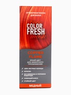 Оттеночная маска для волос FARA Color Fresh "Copper Flame" (Медный)  туба, 80 мл - фото 46131419
