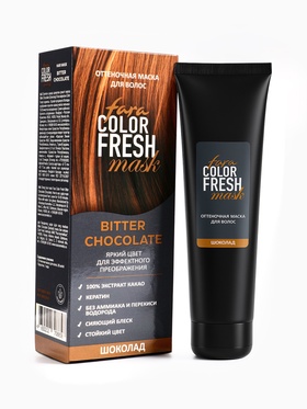 Оттеночная маска для волос FARA Color Fresh "Bitter Chocolate" (Шоколад)  туба, 80 мл