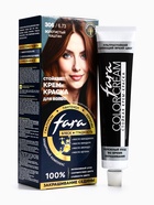 Краска для волос FARA NC тон 306/6.73 - Золотистый каштан, 116 г - Фото 1