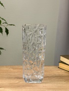 Ваза «Эдисон», лучики, 29×12 см, стекло, прозрачная - фото 46381447