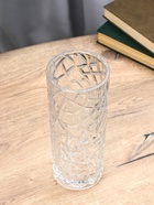 Ваза «Шерри», геометрия, 29×11.5 см, стекло, прозрачная 10872838