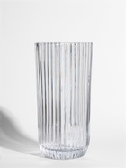 Ваза «Эдисон», полосы, 29×11.5 см, стекло, прозрачная 10872839