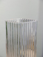 Ваза «Эдисон», полосы, 29×11.5 см, стекло, прозрачная - фото 60863782