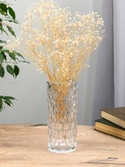 Ваза «Шерри», ромбы, 24.5×10.5 см, стекло, прозрачная 10872842