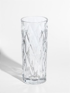 Ваза «Шерри», крупные ромбы, 23.5×9.5 см, стекло, прозрачная 10872843