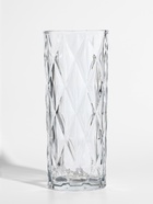 Ваза «Шерри», крупные ромбы, 23.5×9.5 см, стекло, прозрачная 10872843