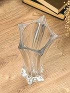 Ваза «Лесли», 25×14.5 см, стекло, прозрачная 10872846