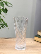 Ваза «Николь», 23.5×10.5 см, стекло, прозрачная 10872847