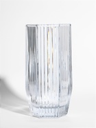 Ваза «Эдисон», линии, 28×13.5 см, стекло, прозрачная - фото 46381534