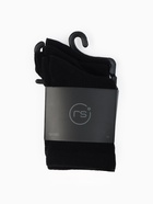 Носки женские спортивные хлопковые Resport, 3 пары, размер 35-38, чёрные - Фото 8