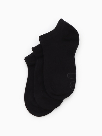 Носки укороченные с компрессией Resport, 3 пары, размер 35-38, чёрные