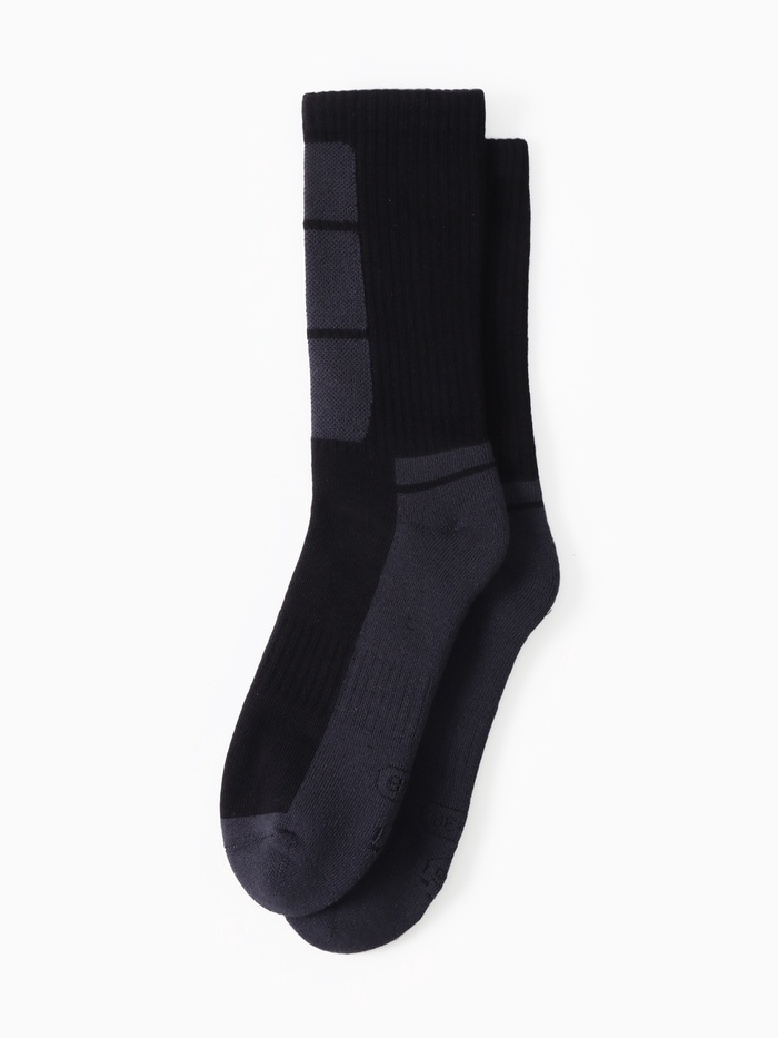 Носки спортивные утепленные Resport, размер 35-38, чёрные - Фото 1