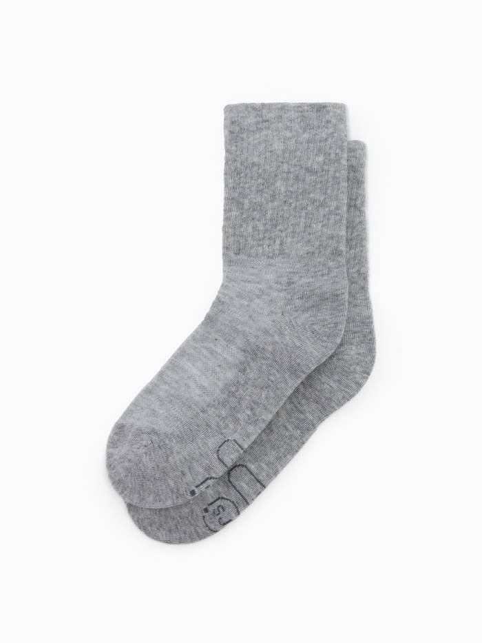 Носки спортивные хлопковые Resport, размер 35-38, серые