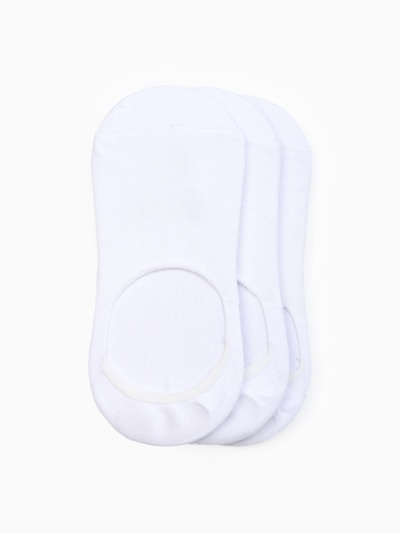 Следки спортивные с компрессией Resport, 3 пары, размер 35-38, белые