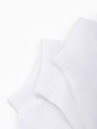 Носки укороченные с компрессией Resport, 3 пары, размер 35-38, белые - Фото 7