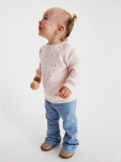 Брюки детские «Крошка Я», рост 74-80 см, голубые