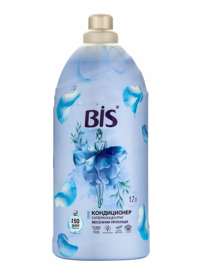 BIS Кондиционер для белья «Весенняя прохлада», концентрированный, 1.7 л