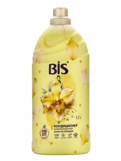 BIS Кондиционер для белья «Золотая орхидея», концентрированный, 1.7 л
